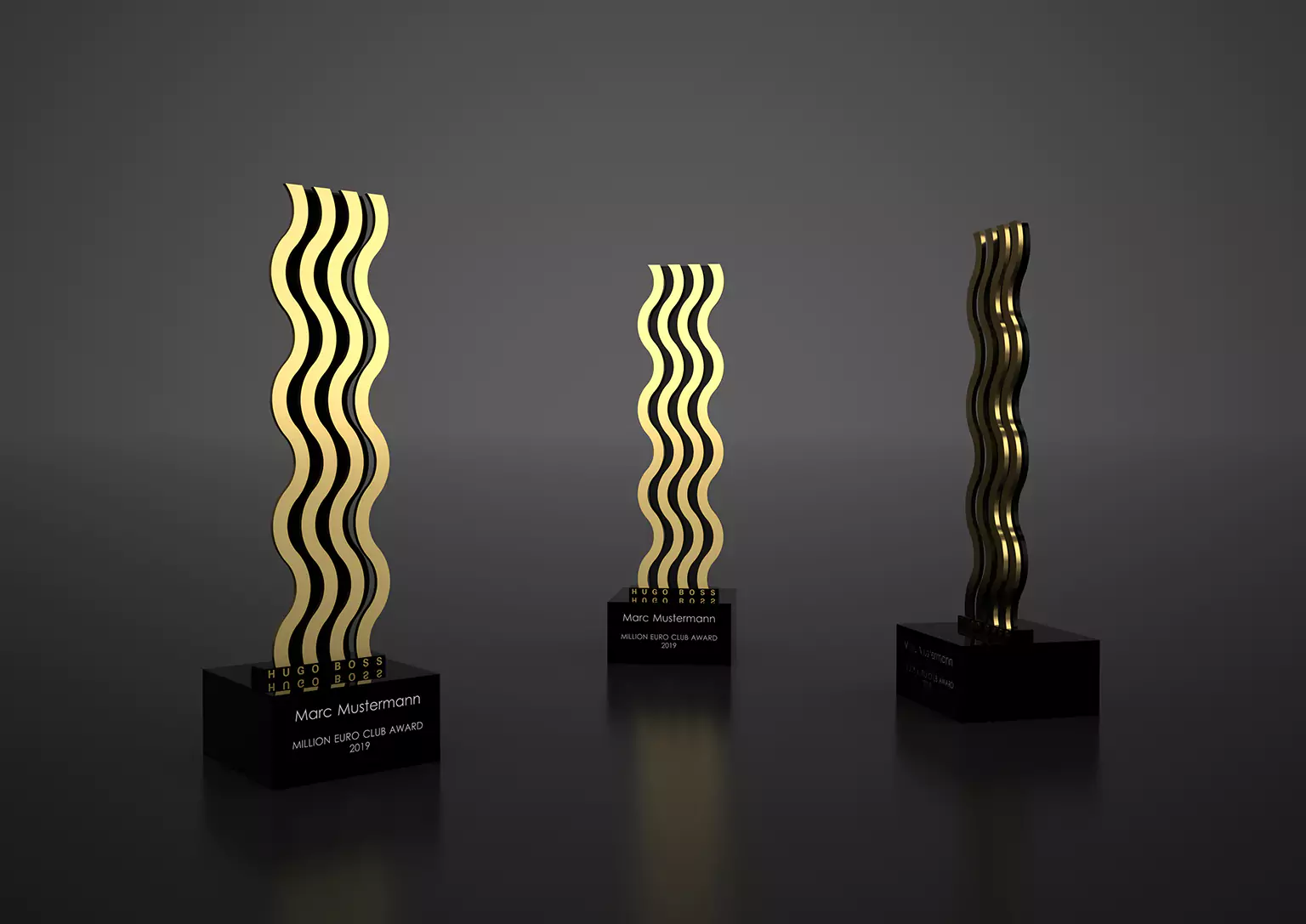 Hugo Boss Trophy Design Project